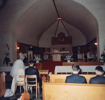 Des noces à l'église Saint-Vincent-de-Paul, Rivière-aux-Saumons