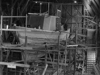 Coque #107 : la construction d'un bateau au chantier maritime 